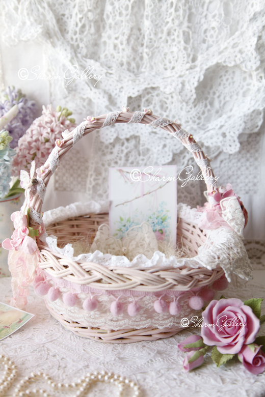 Пасхальная корзинка "Pink Easter".