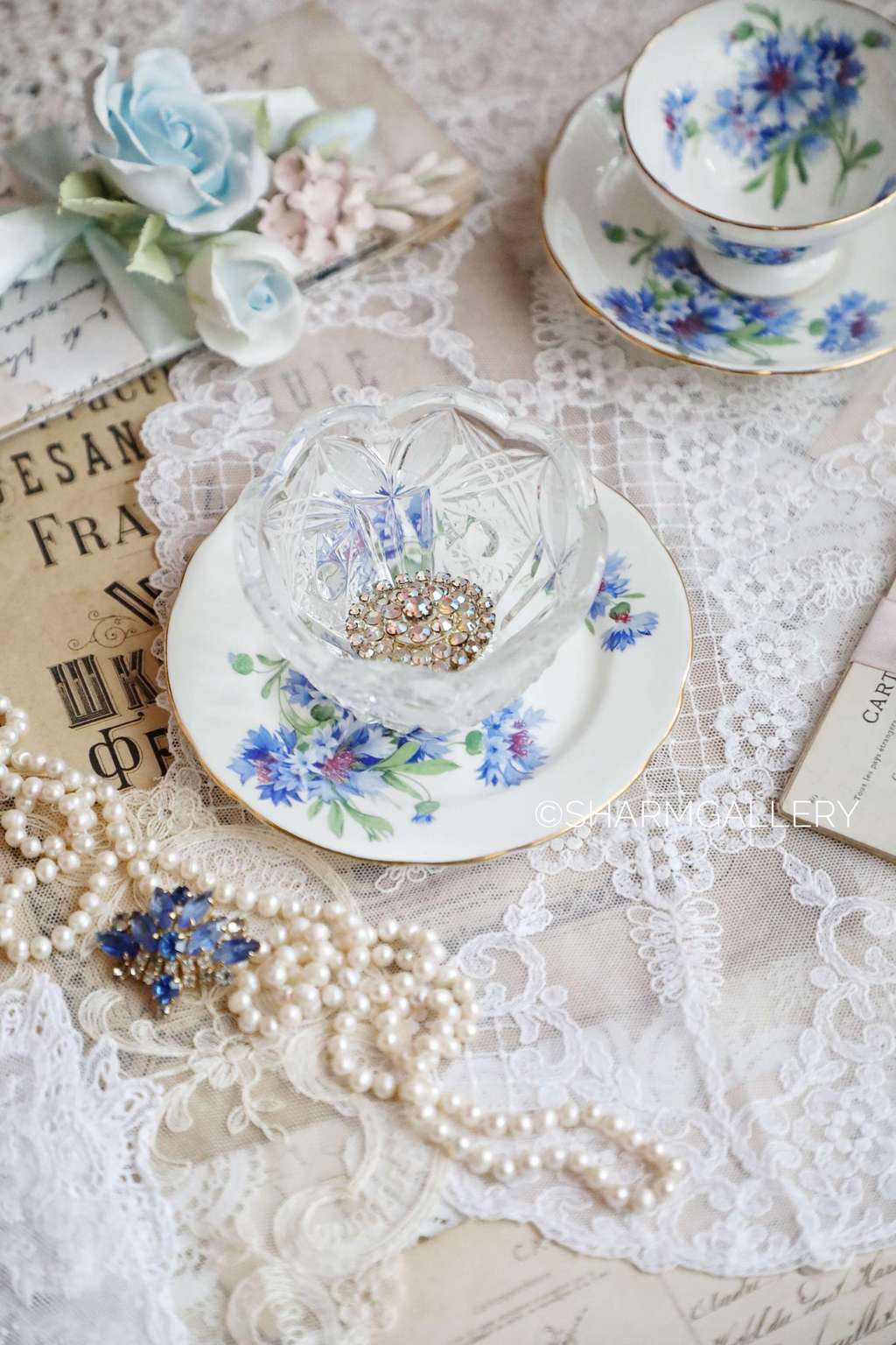 Винтажная вазочка, хрусталь, СССР..