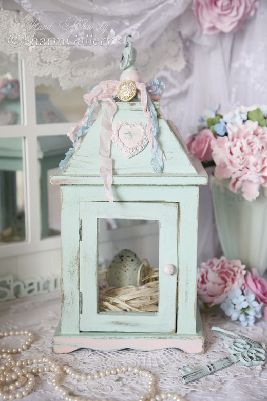 «Shabby Light». Декоративный фонарь.