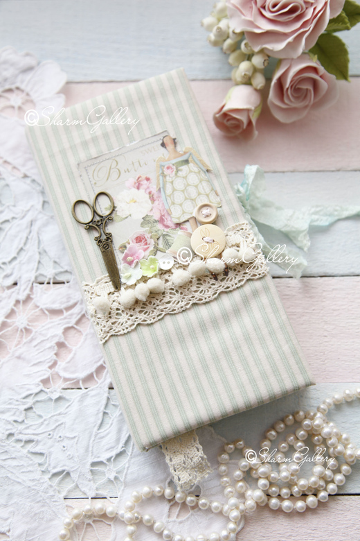 Блокнот ручной работы - "Vintage".