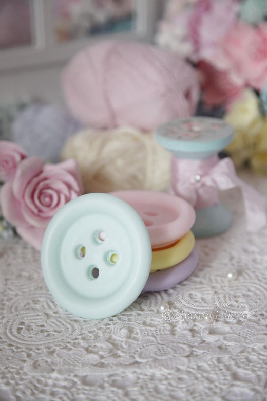 Пуговка. Мыло, ручной работы.