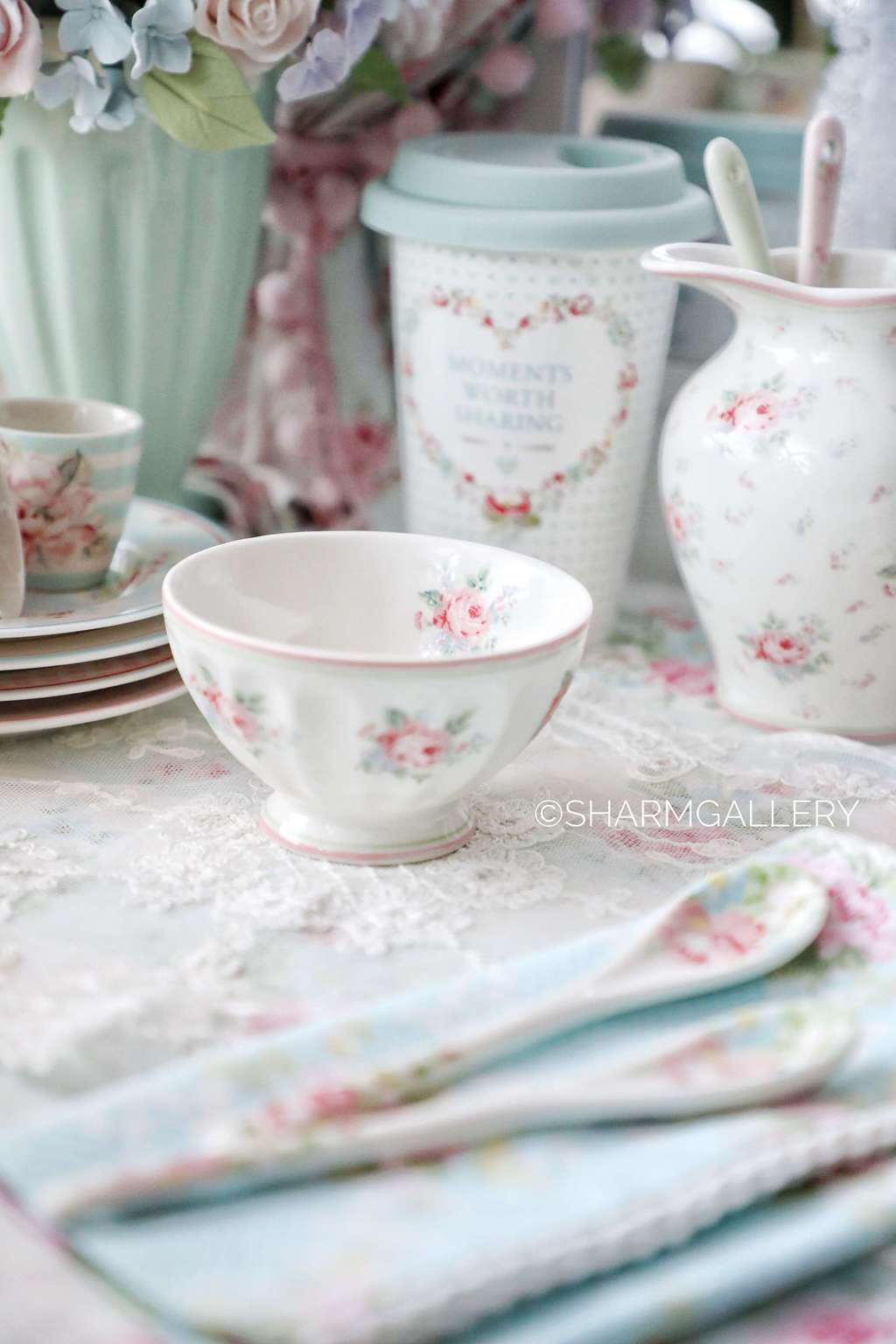 Пиала/Салатник Marley white 10см. Дания, "GreenGate".