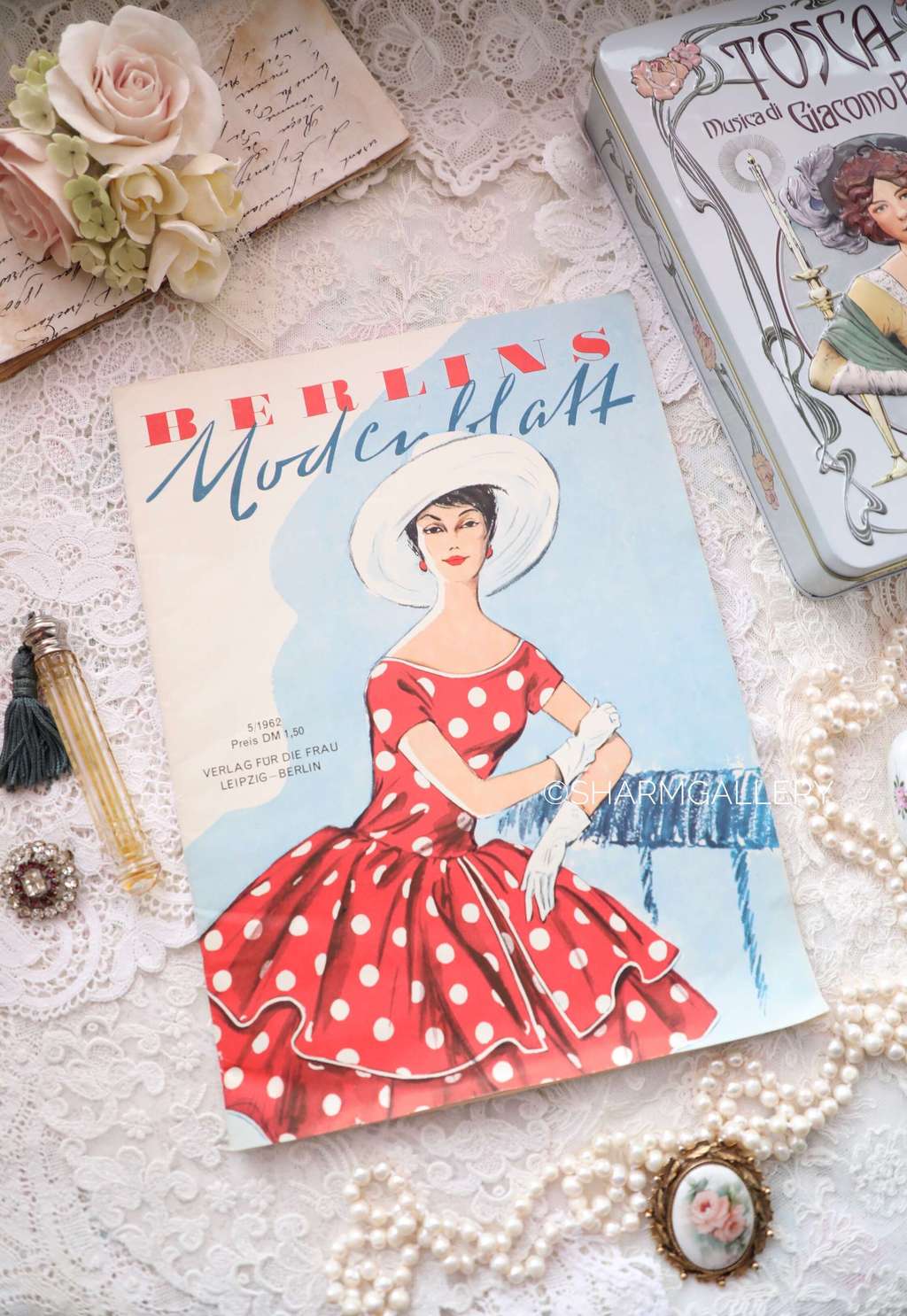 Винтажный журнал мод Berlins Modenblatt 5/1962г.