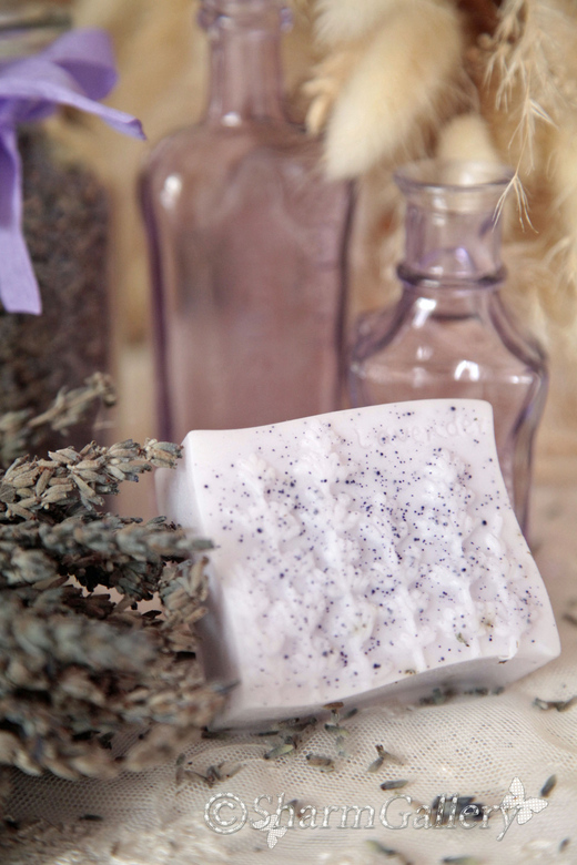 "Lavender". Натуральное мыло ручной работы.