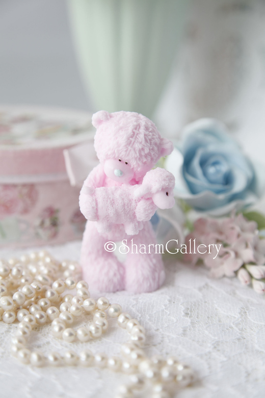 Мишка "Me To You" с овечкой. Мыло, ручной работы.