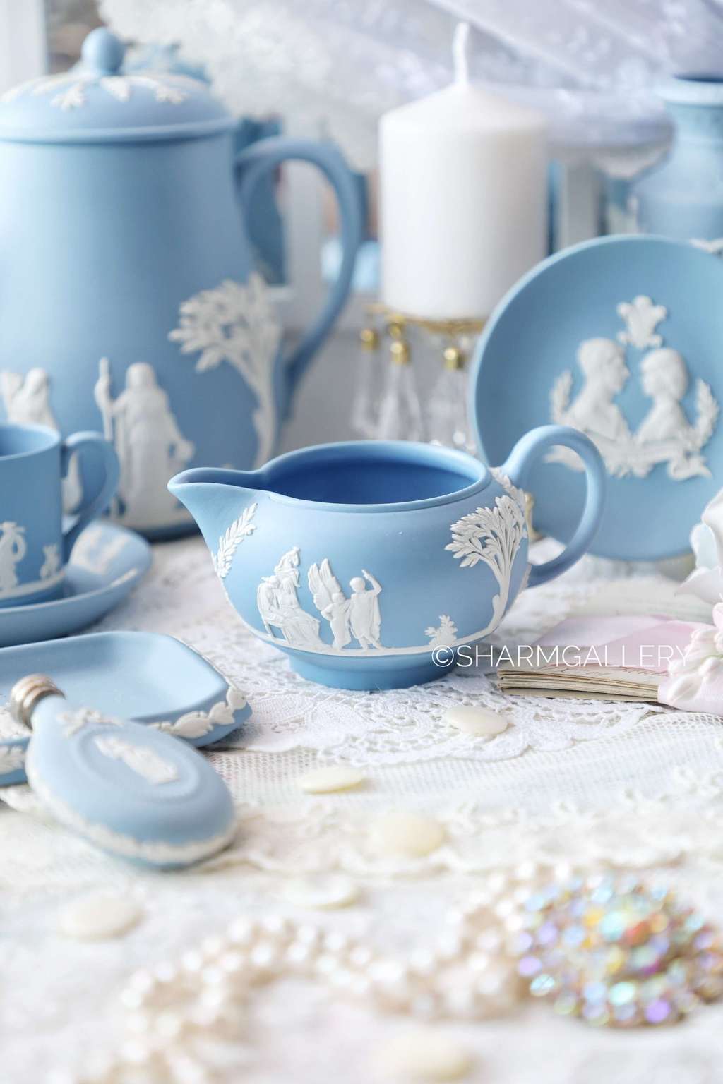 Сливочник/Соусник фарфор Веджвуд , Wedgwood Англия.