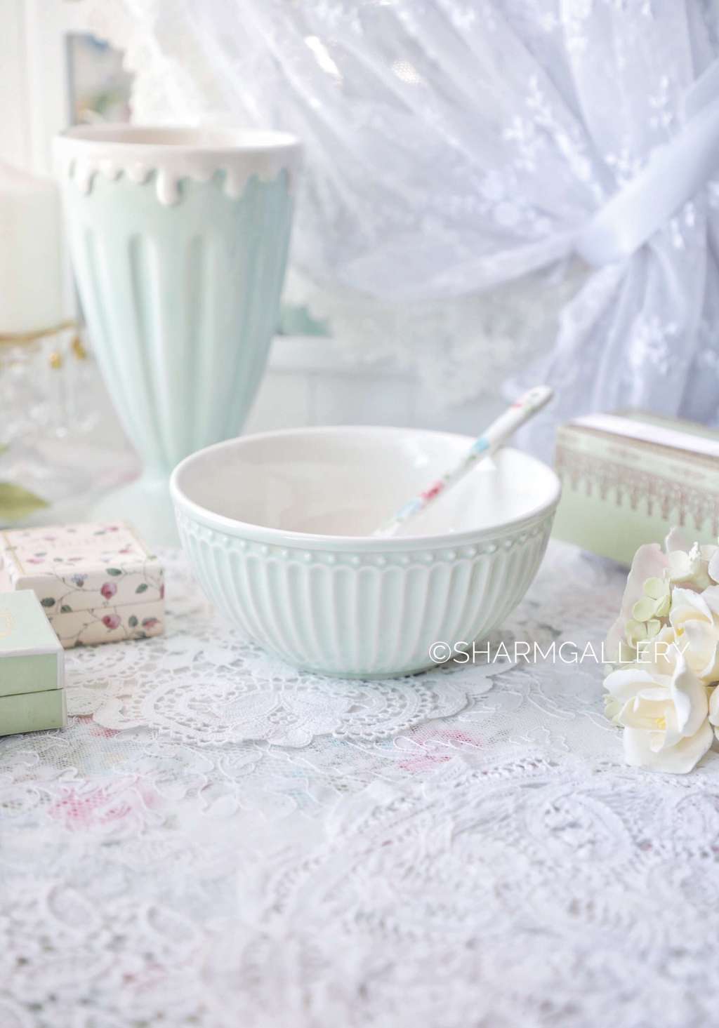 Пиала/Салатник «Alice pale green» Дания, "GreenGate".