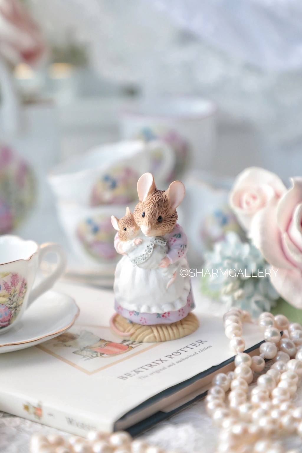 Коллекционная статуэтка Мышка Hunca Munca, Beatrix Potter, Enesco 2005г.