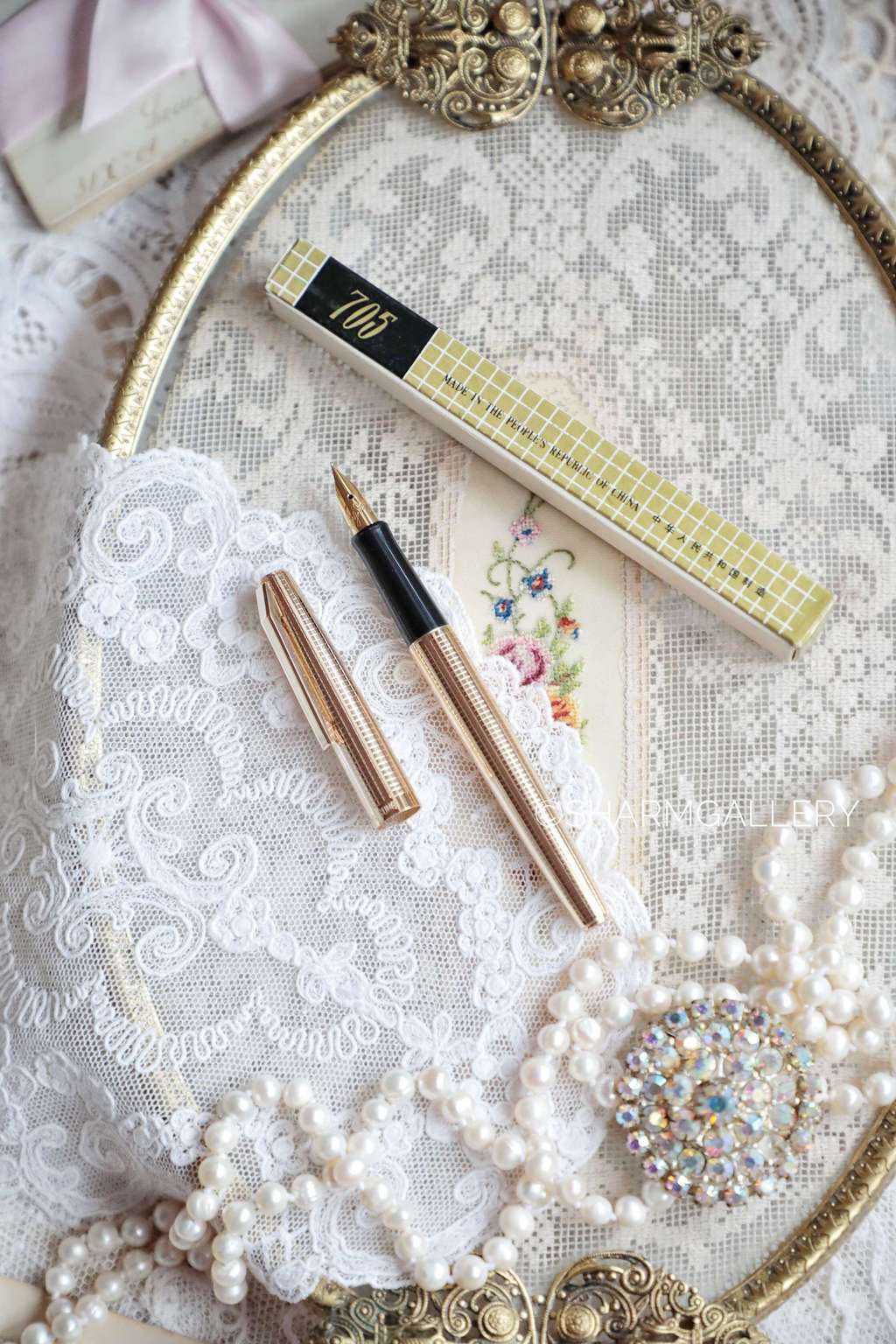 Перьевая ручка времён СССР Wing Sung № 705. Китай, в коробочке!