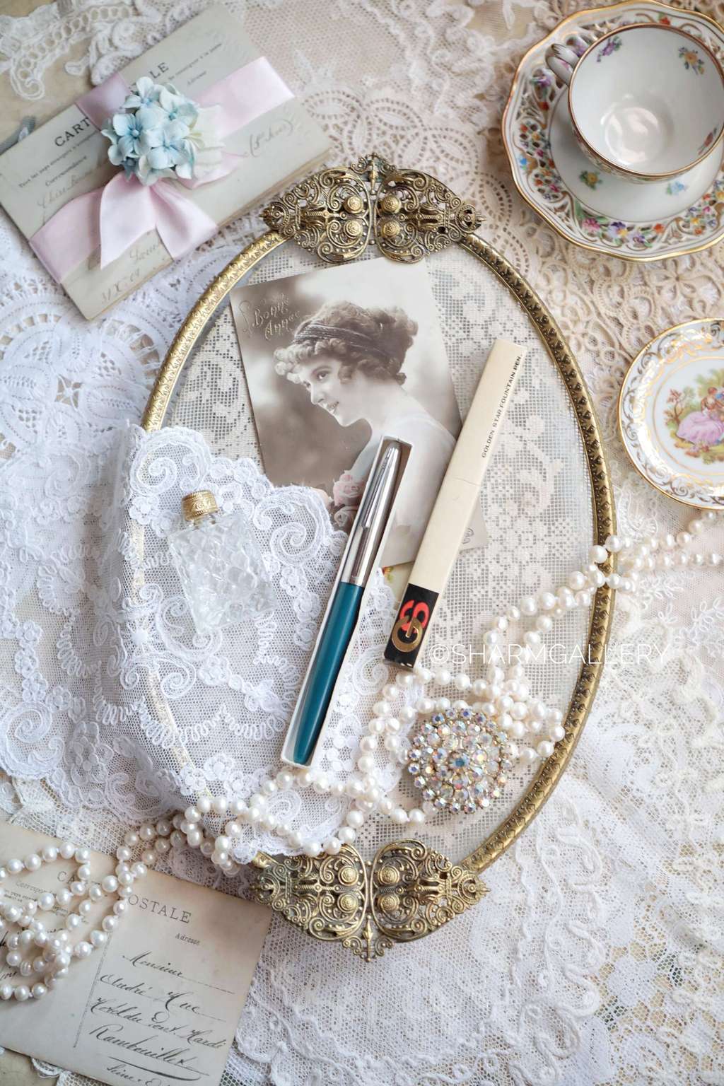 Перьевая ручка времён СССР Golden Star Китай, в коробочке!