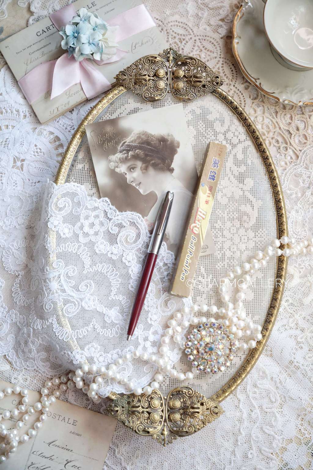 Шариковая ручка времён СССР Hero Китай, в родной коробочке.