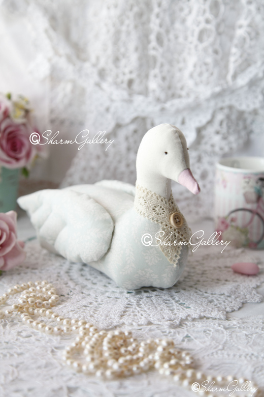 Утка - селезень №2. Интерьерная кукла.