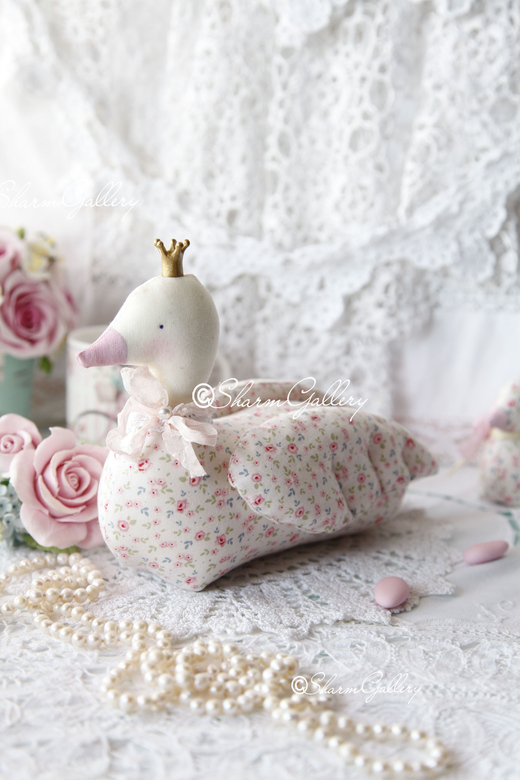 Королевская уточка. Интерьерная кукла.