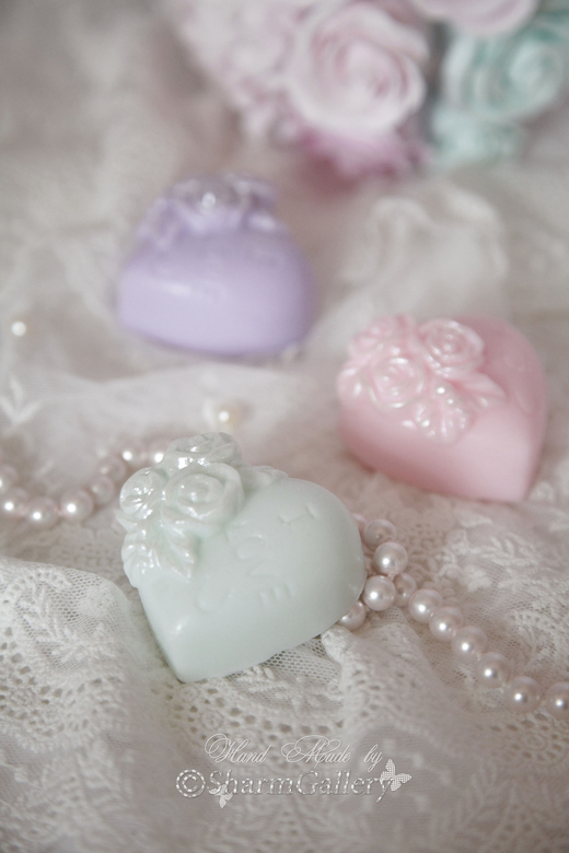 Сердечко "I Love You". Мыло ручной работы.
