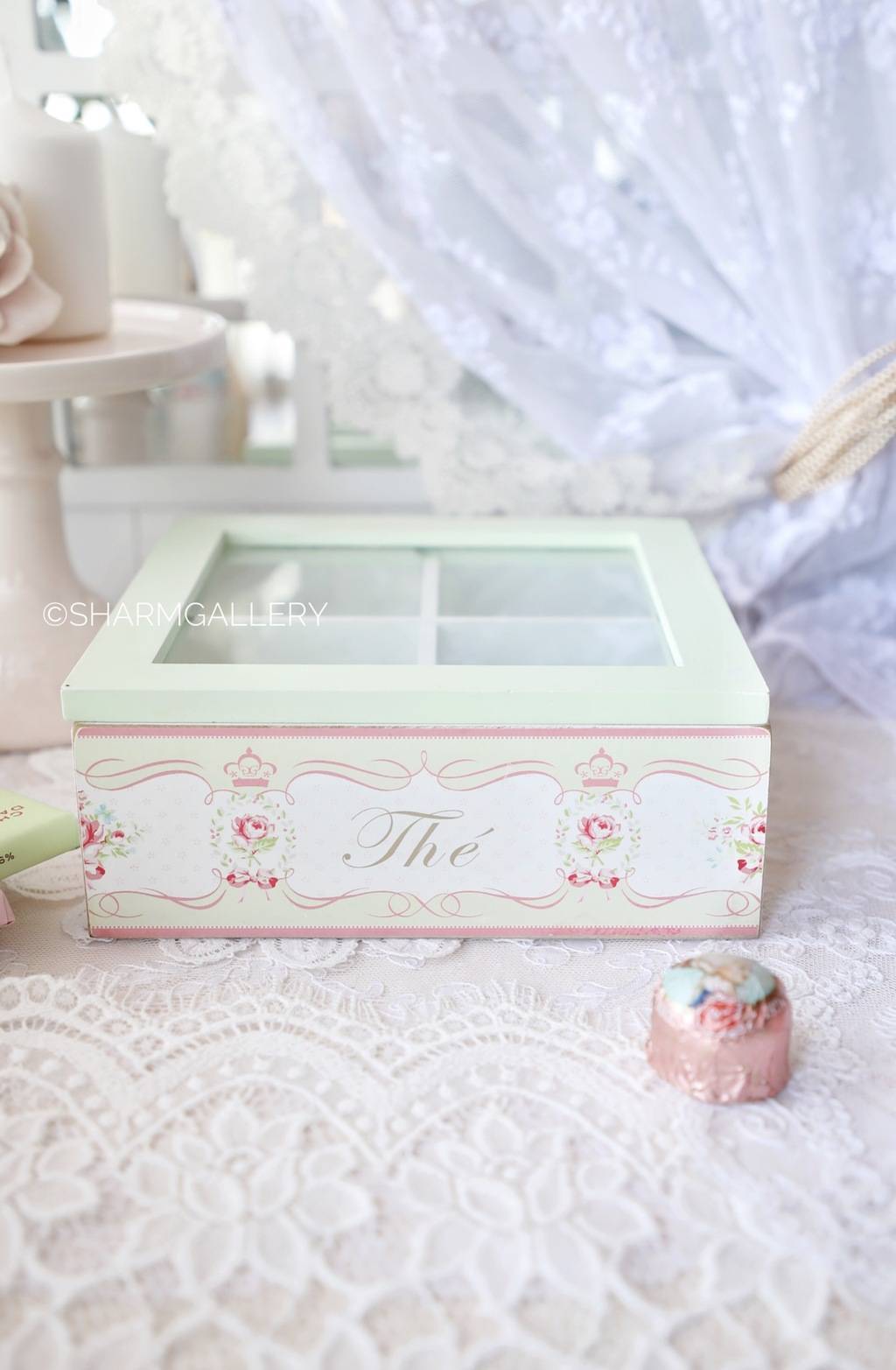 Резерв до 10 марта. Коробка для чайных пакетиков Амели «Amelie White», Дания "GreenGate".