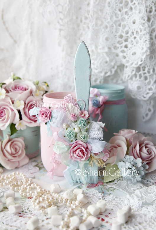 Арт Кисть для декора в "шебби стиле".