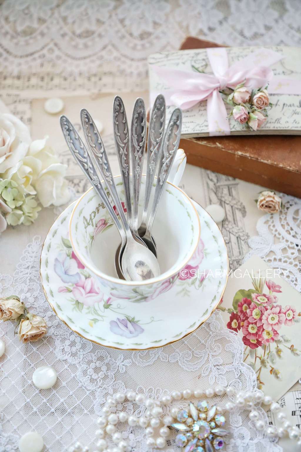 Мельхиоровые чайно/кофейные ложки в коробке №30 СССР, Кольчугино.