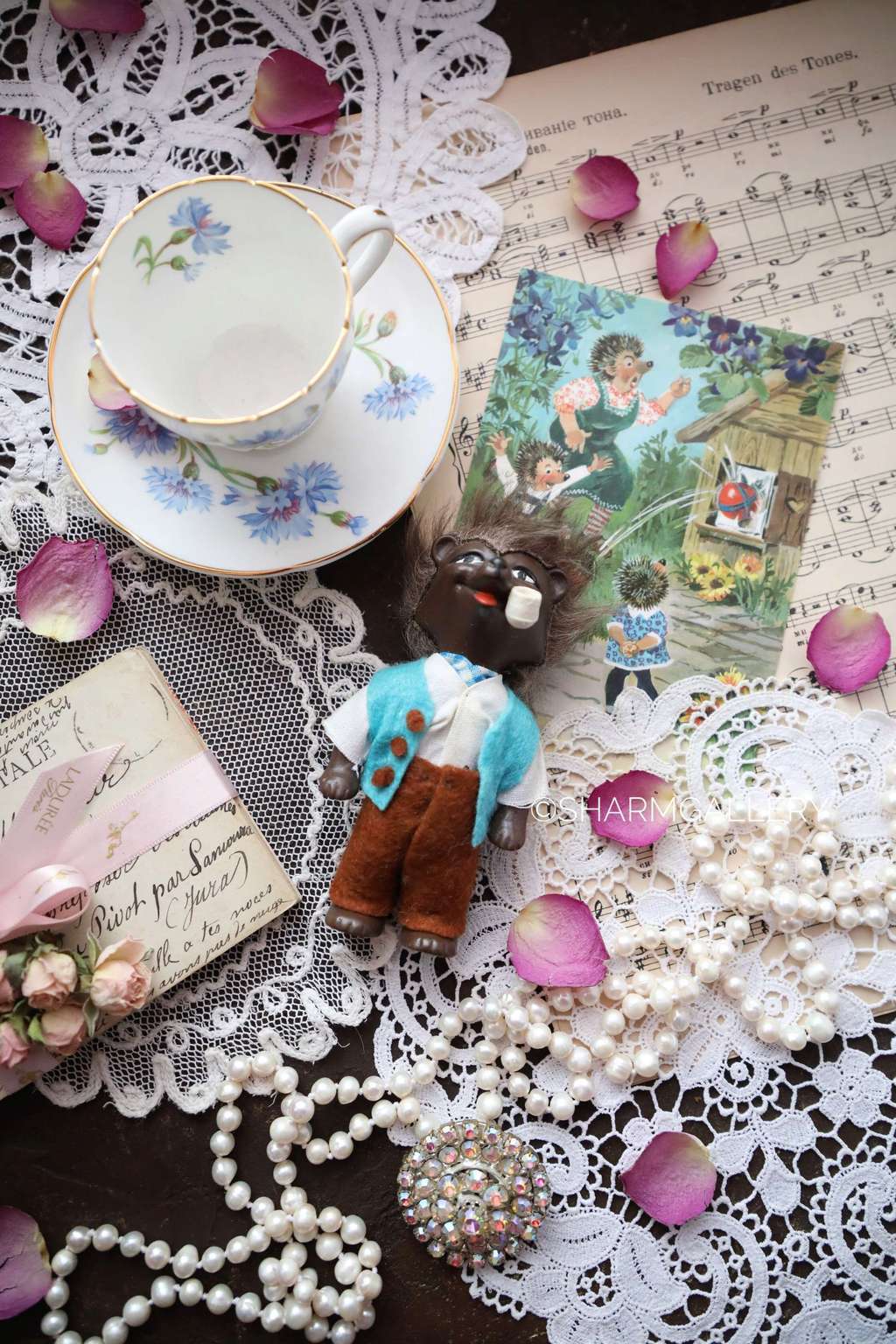 Mecki/Мекки немецкий еж, ёжик "С трубкой". №16. Игрушка ГДР, винтаж.