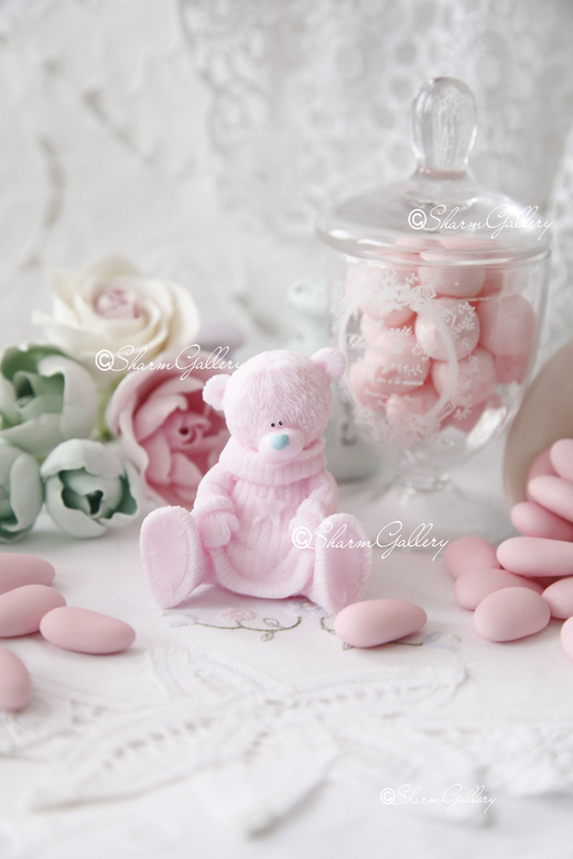 Мишка "Me To You" в свитере. Мыло, ручной работы.