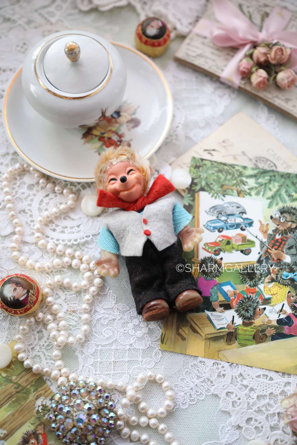 Mecki/Мекки немецкий еж, ёжик №17. Игрушка ГДР, винтаж.