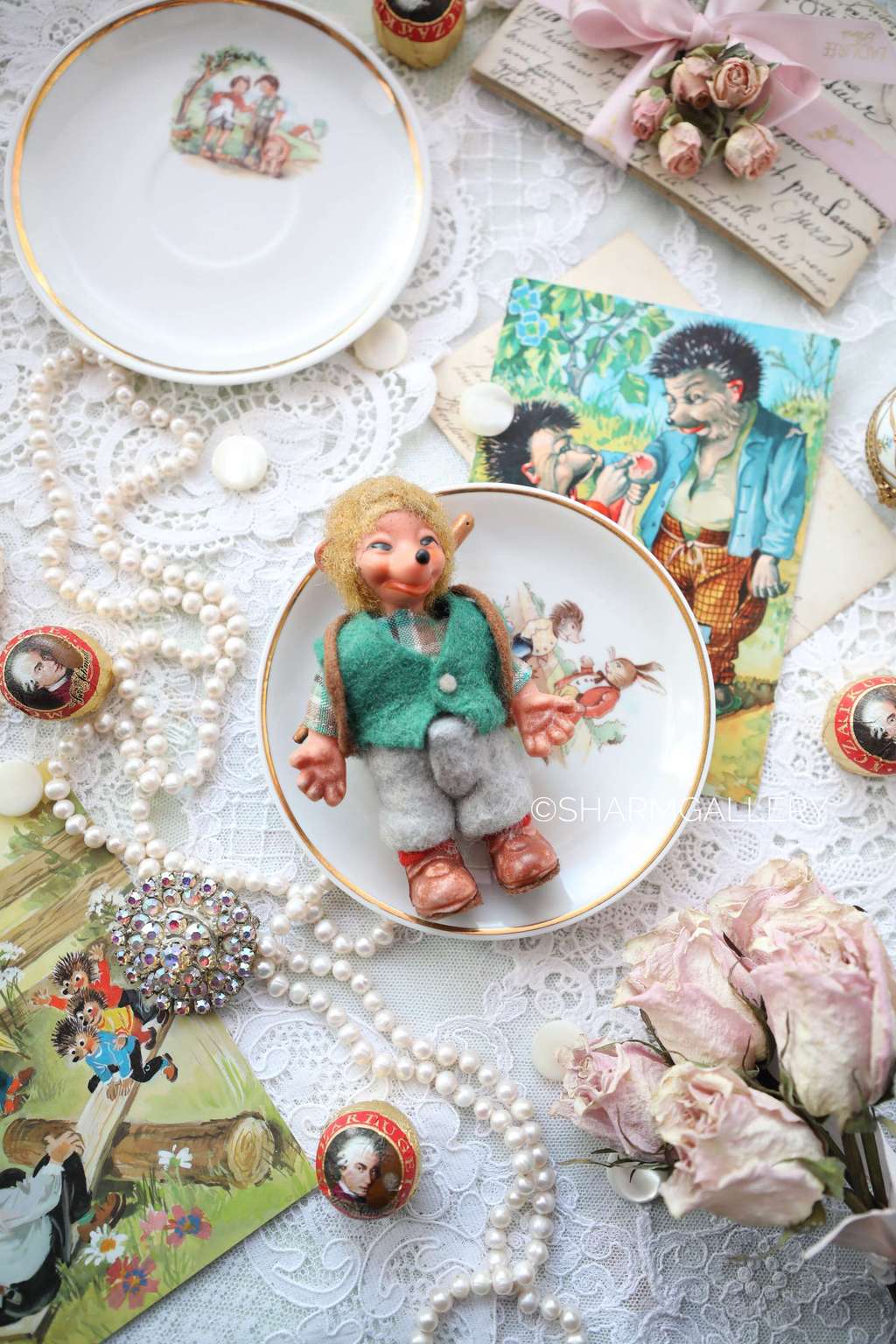 Mecki/Мекки немецкий еж, ёжик №18 игрушка ГДР