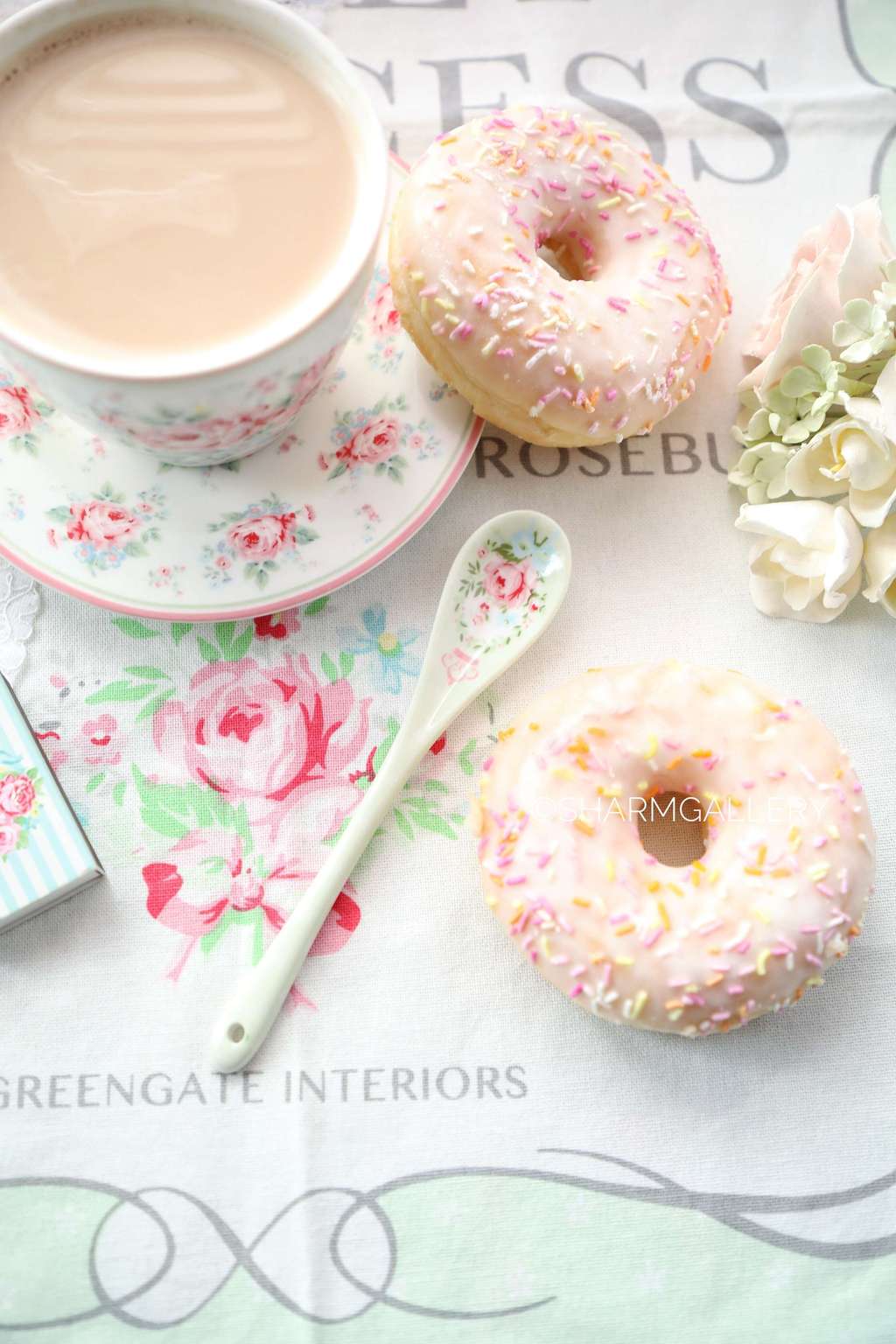 Фарфоровая ложечка Амели «Amelie White» Дания, GreenGate.