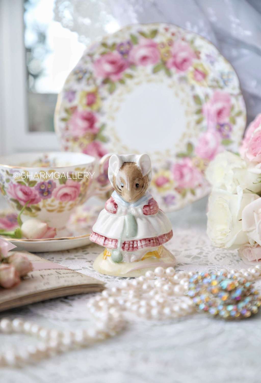 Статуэтка Мышка Beswick, BEATRIX POTTER, Англия, 1983г.