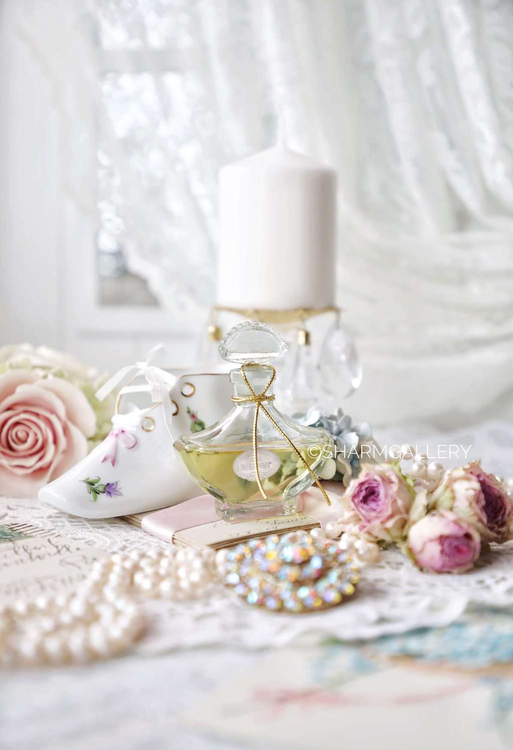 Винтажные духи "Жемчуг" Новая Заря СССР, без коробки.