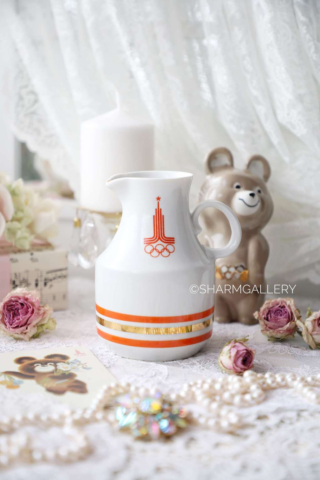 Кувшинчик, молочник, Вербилки Олимпиада 80. Редкость!