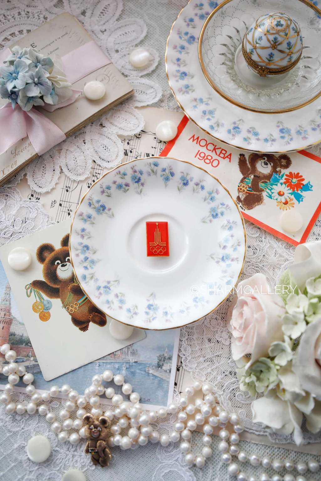 Значок Олимпийский. Олимпиада 80 СССР.