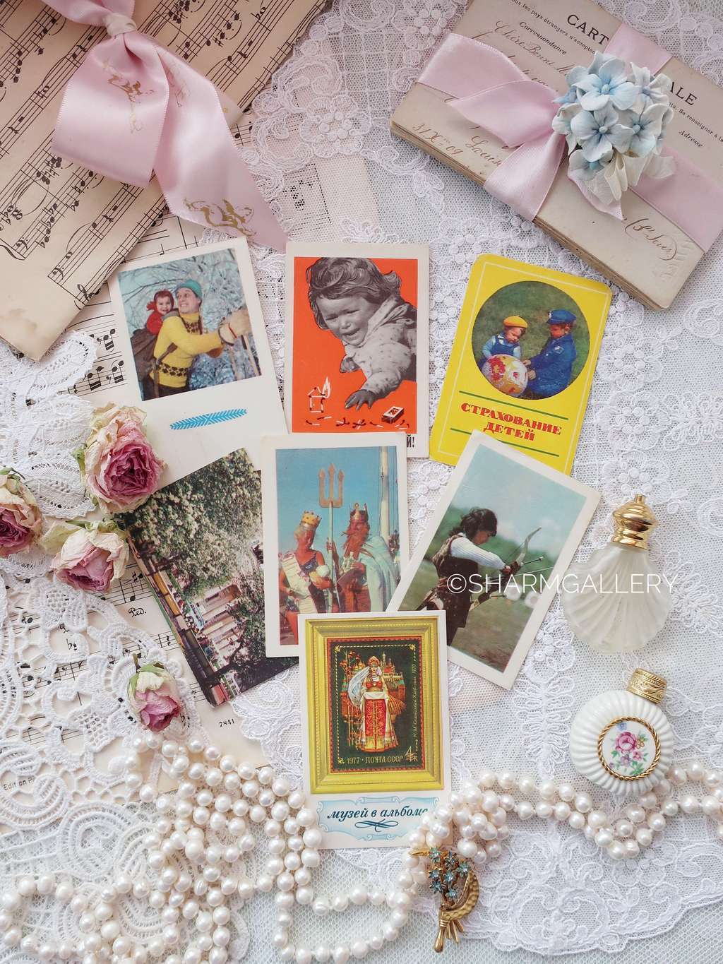 Набор советских календариков 7шт., с 1972 по 1978г. №15.