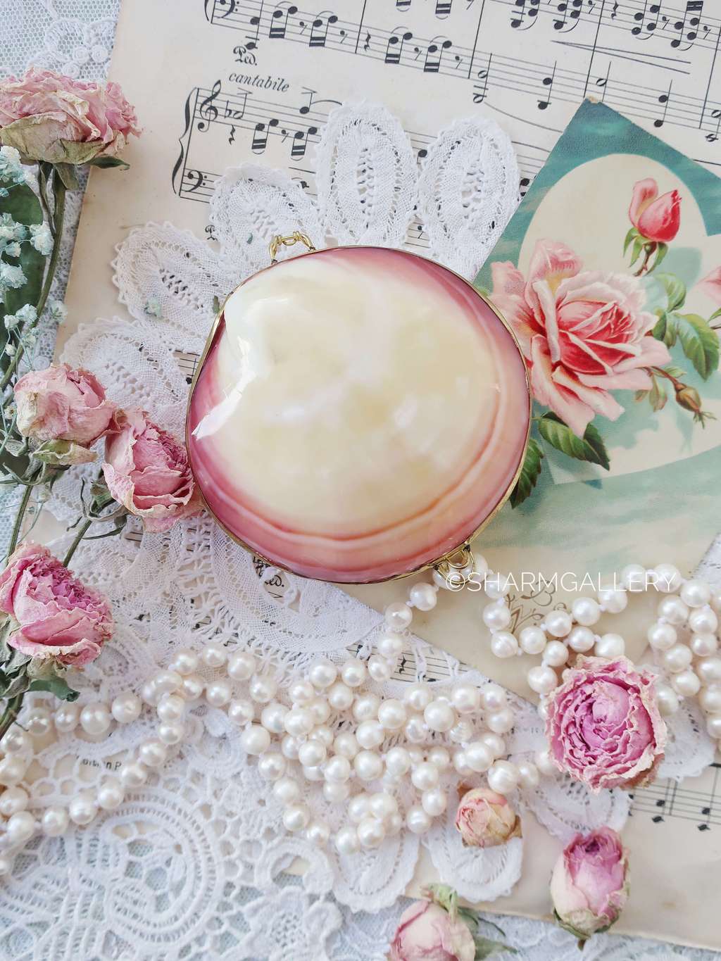 Кошелек - Шкатулка Ракушка, 1960гг.