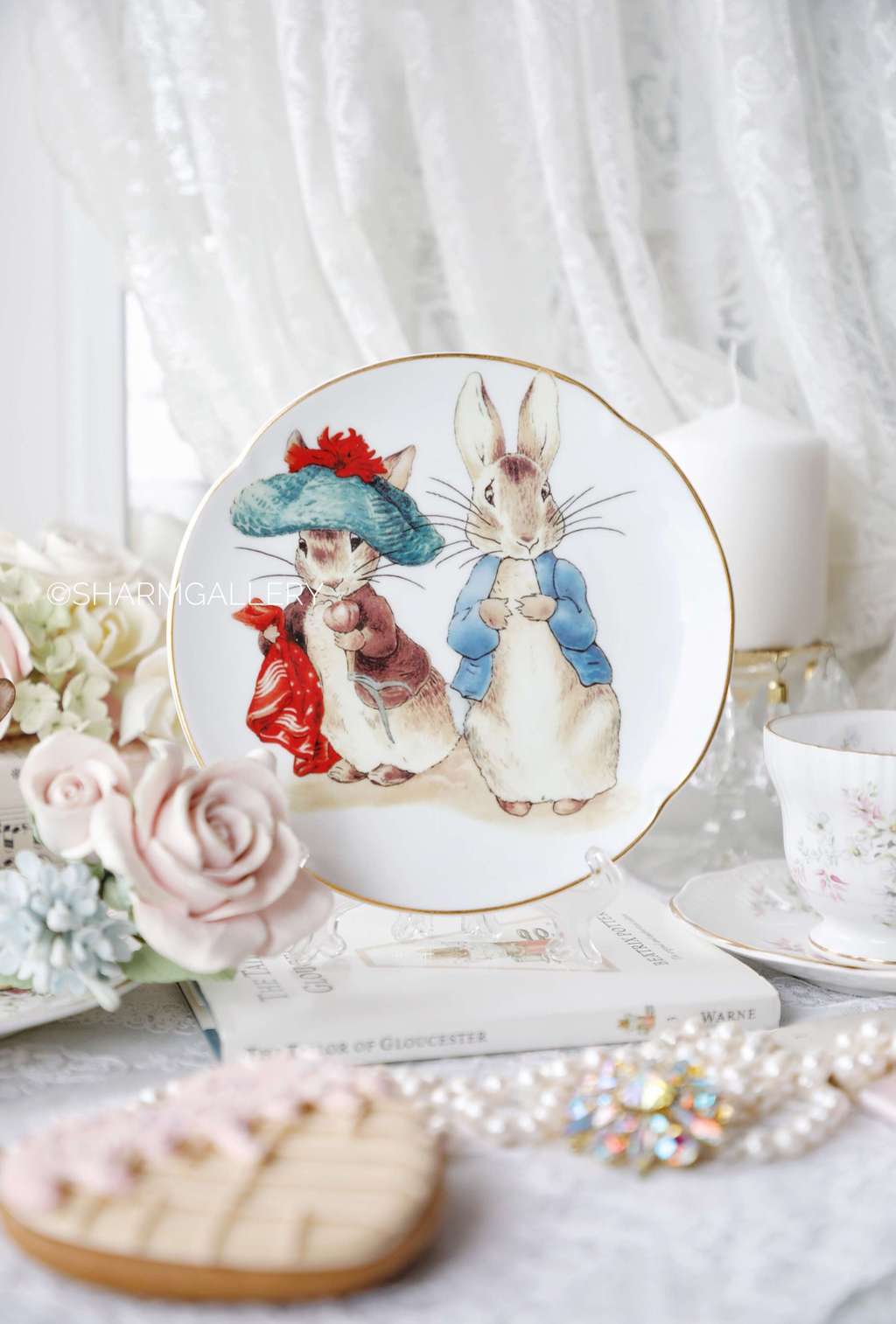 Тарелка 15см., Кролик Питер "Peter Rabbit" Reutter Porzellan, Германия