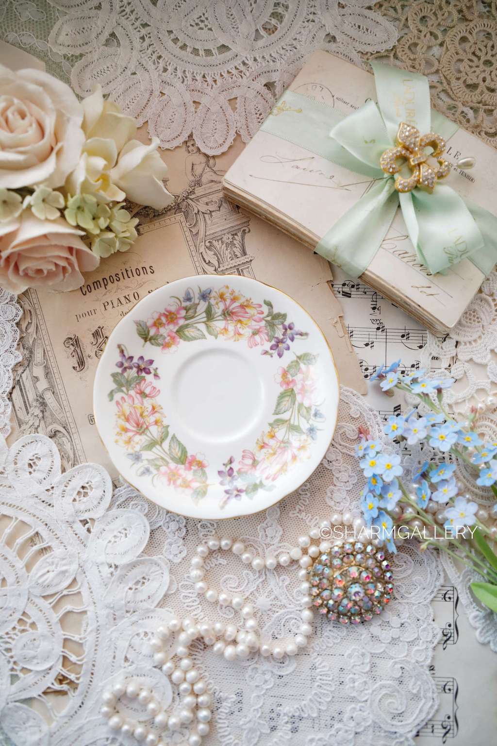 Блюдце 12см., Country Jane, Paragon, Англия, 1970гг.