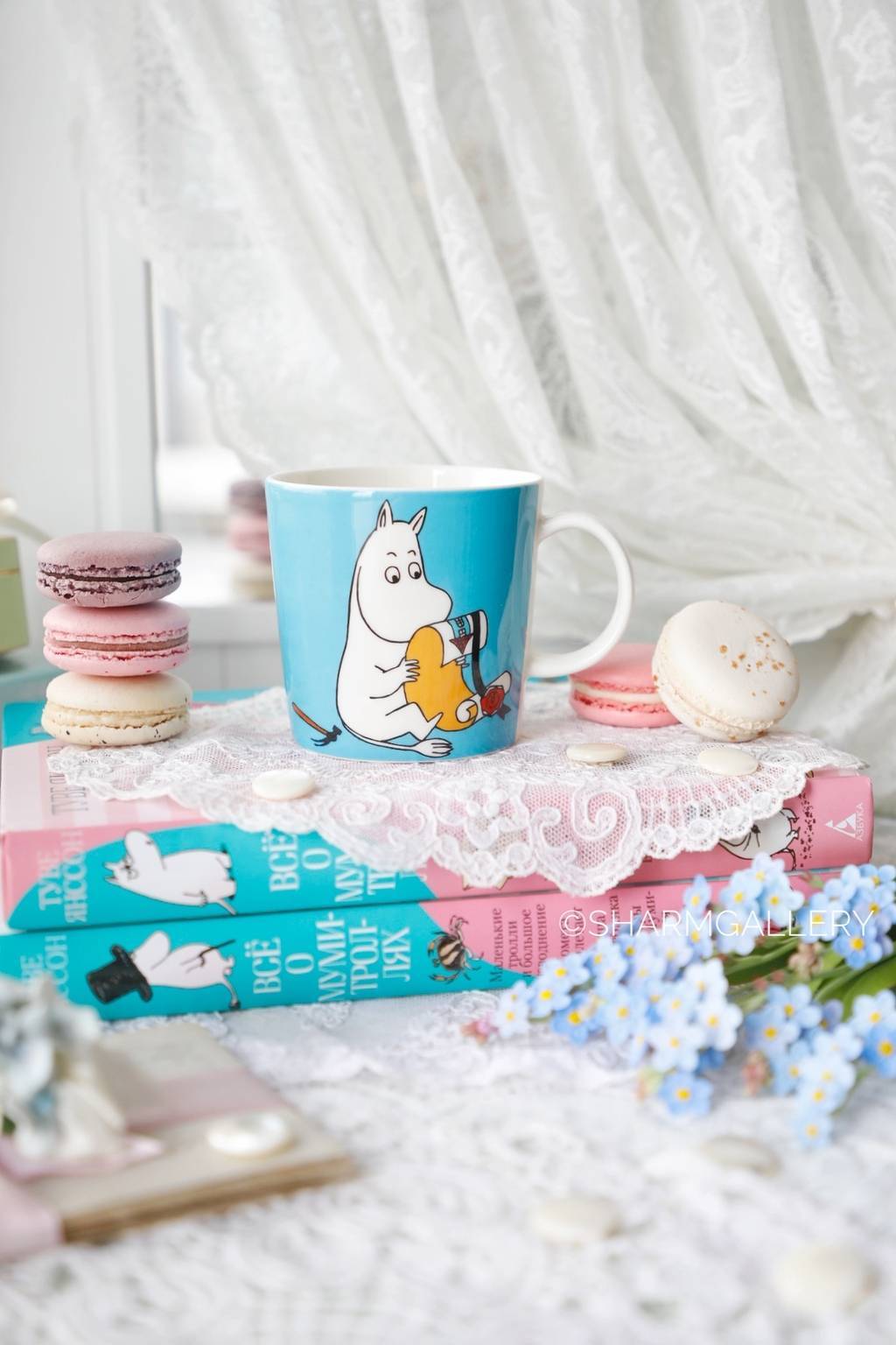 Кружка Муми Тролль/Moomintroll, фарфор Arabia Moomin Финляндия.