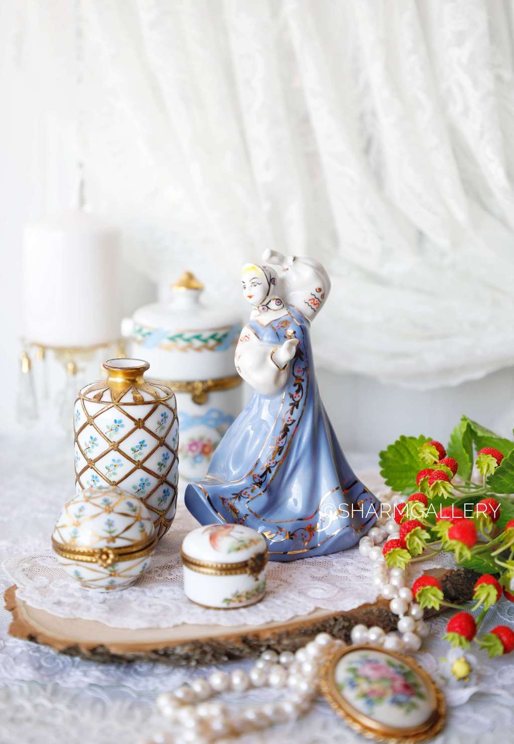 Статуэтка "Плясунья" Русский танец фарфор, Коростень СССР