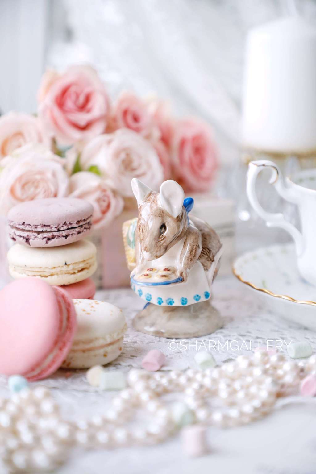 Статуэтка Мышка Appley Dapply, Beswick BEATRIX POTTER, Англия 1971г.