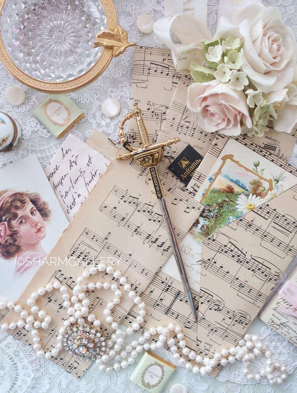 Шпага нож для писем толедская  сталь, Толедо/Toledo Испания.