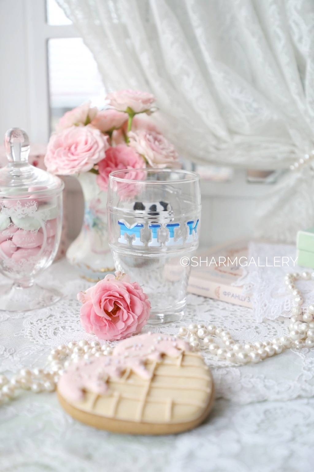 Стакан для молока «Milk» 220мл., стекло.