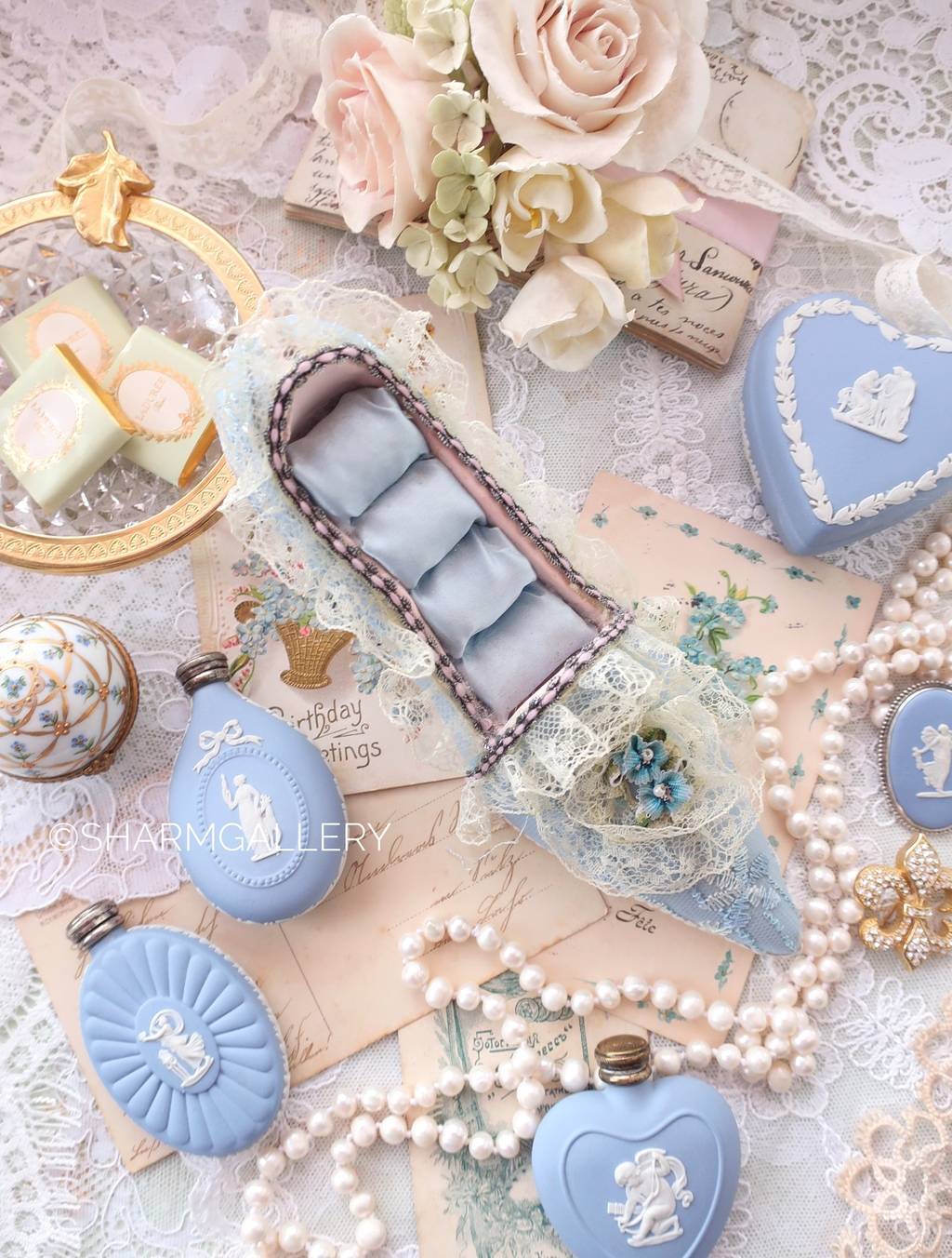 Туфелька «Антуанетта» подставка для колец