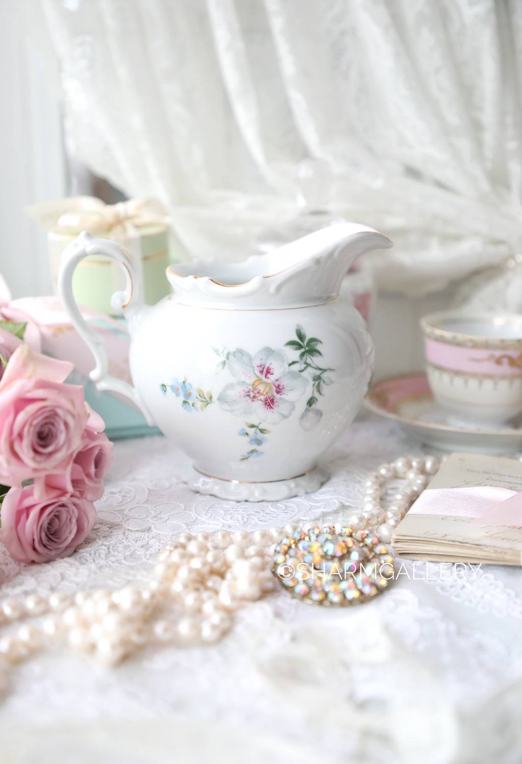 Сливочник/Молочник №4 фарфор "Kahla" ГДР. Дефект