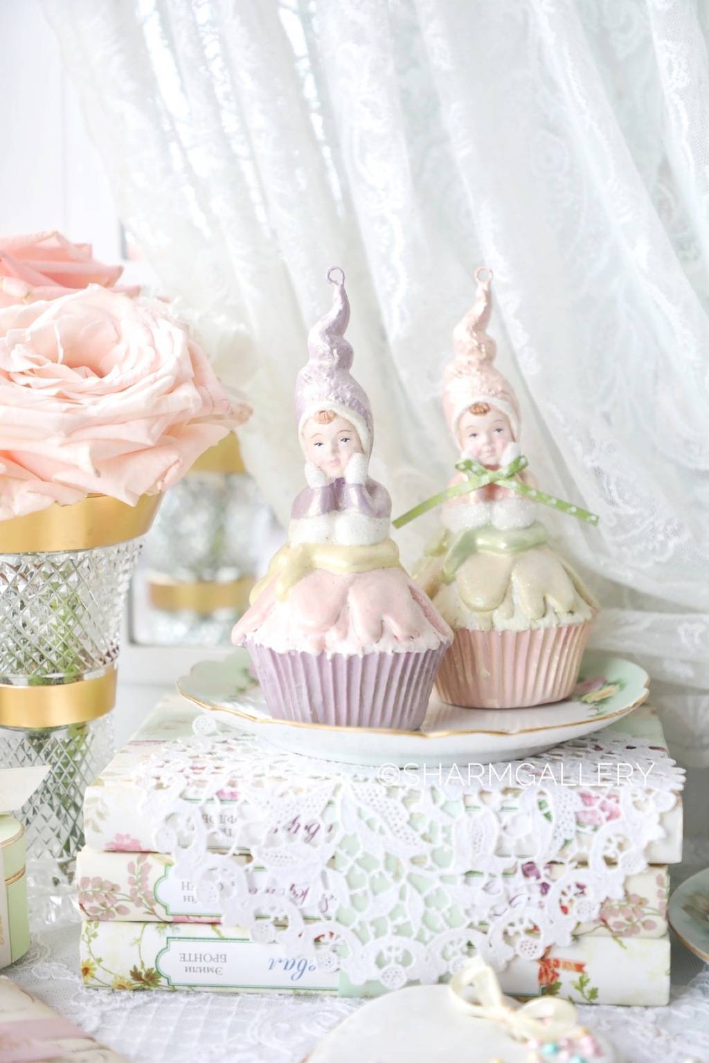 Набор елочных игрушек «Малыши капкейки» Goodwill, Бельгия.