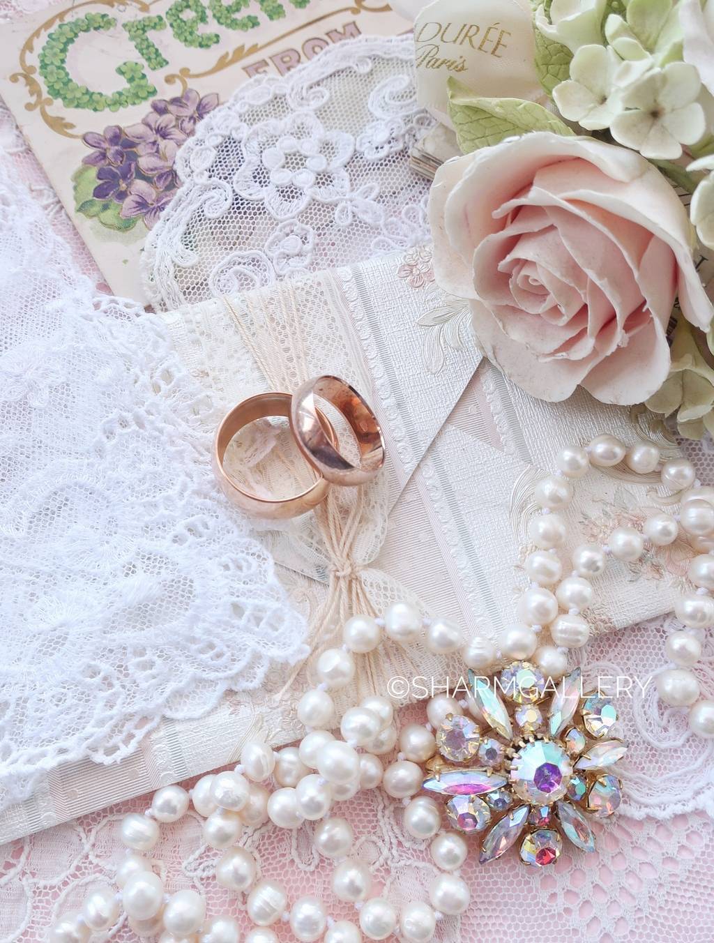 Советские обручальные кольца «Бочонок» золото 583 и 375пр., 13,74гр., в коробочке.