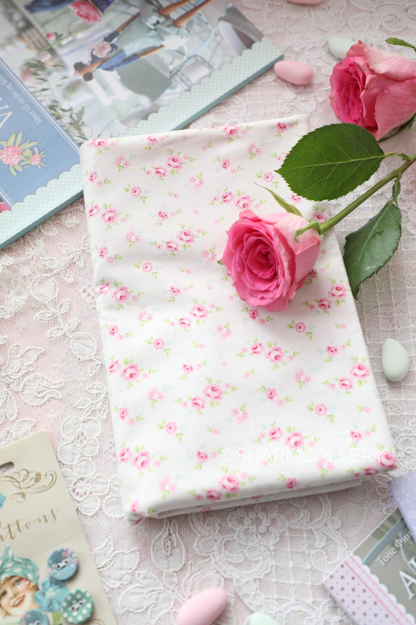 Отрез фирменной ткани Tilda от Panduro Hobby, Норвегия. 109х89см.