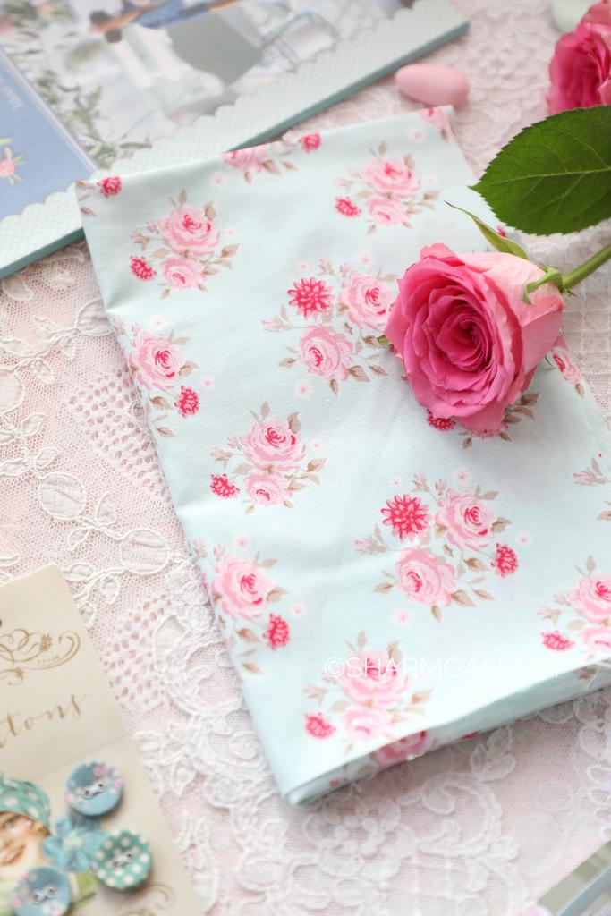 Отрез фирменной ткани Tilda от Panduro Hobby, Норвегия.