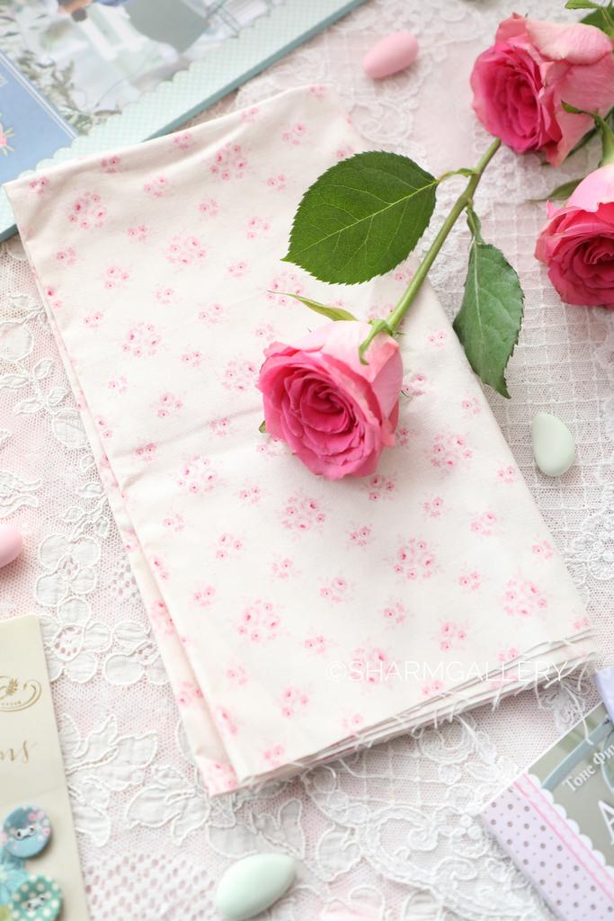 Отрез фирменной ткани Tilda 49х75см., Panduro Hobby, Норвегия.