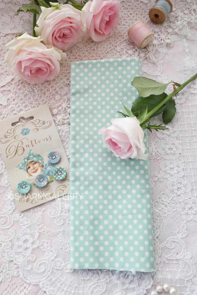 Отрез фирменной ткани Tilda от Panduro Hobby, Норвегия. 50х70см.