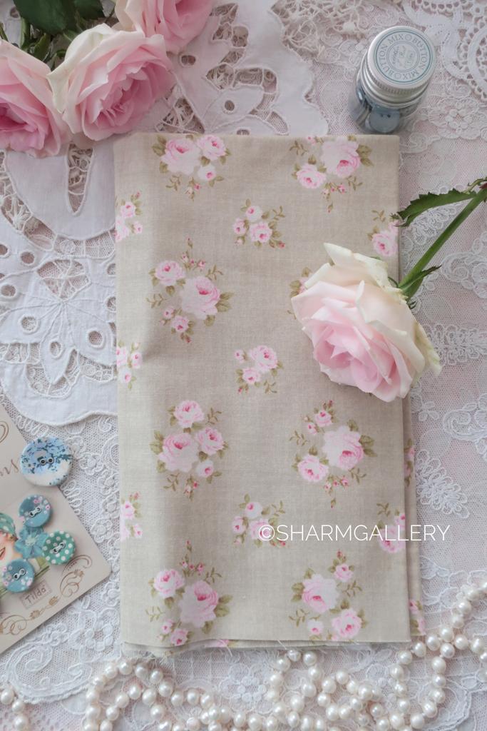 Отрез фирменной ткани Tilda от Panduro Hobby, Норвегия. 109х51см.