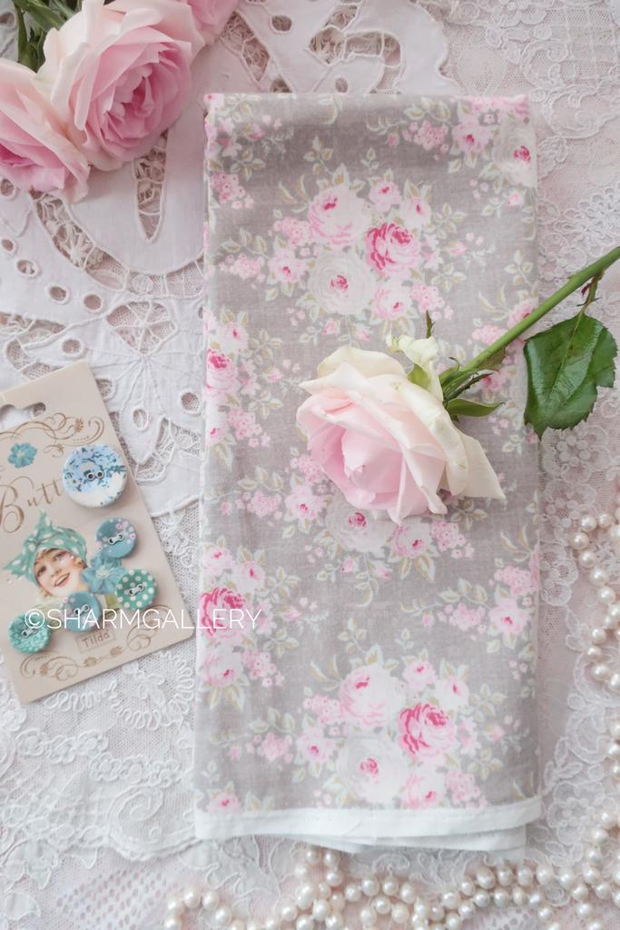 Отрез фирменной ткани Tilda от Panduro Hobby, Норвегия. 83х99см.