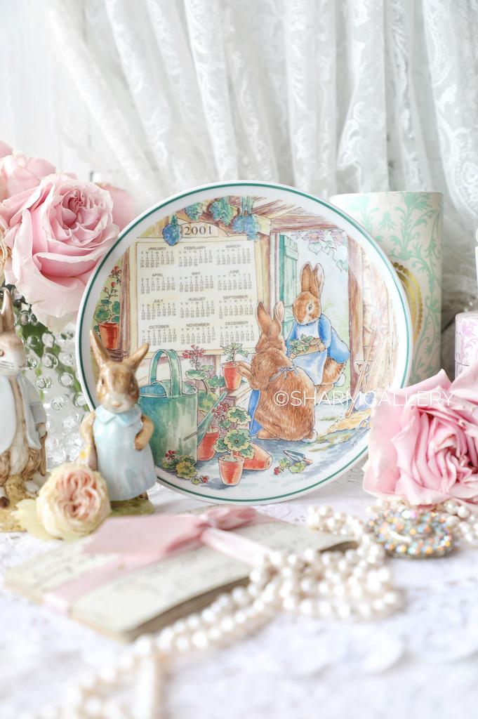 Тарелка 20см. Кролик Питер "Peter Rabbit" 2001 Wedgwood, Англия.